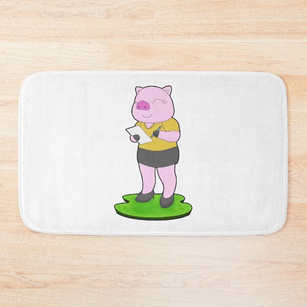 Item preview, Pig Secretary Note designed and sold by Snabdesign84.