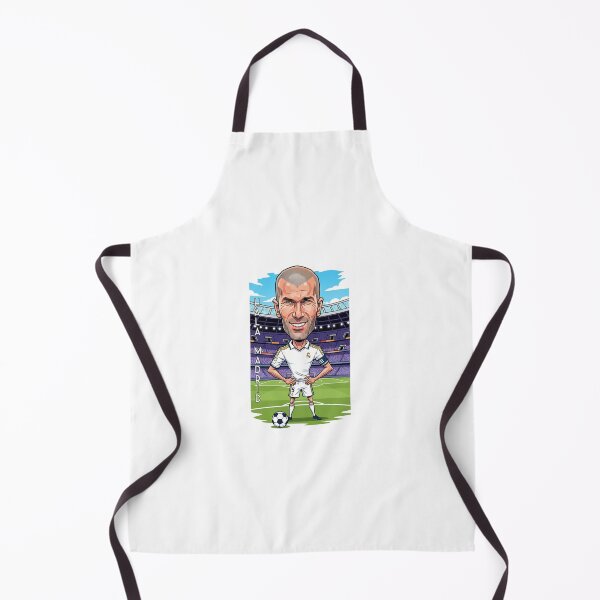 Item preview, Los Blancos funny caricature zidane hala madrid designed and sold by vectorlove.