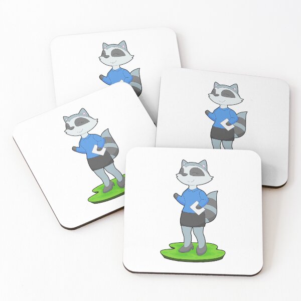 Item preview, Racoon Secretary Note designed and sold by Snabdesign84.