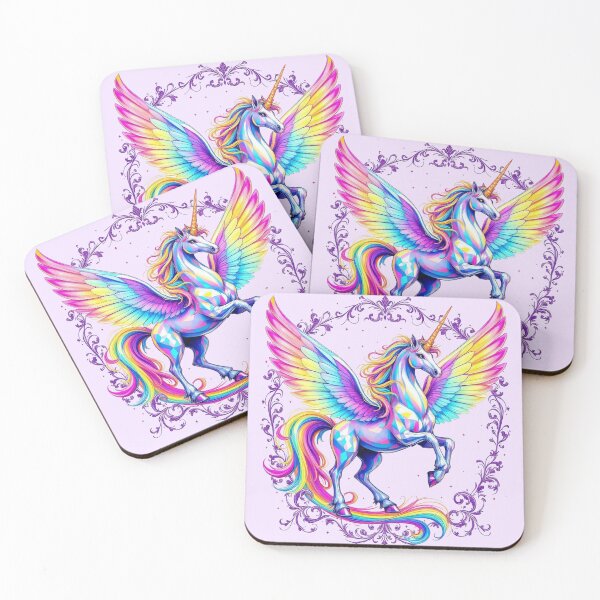 Item preview, Beautiful Rainbow Unicorn Kids T-Shirt Design | Magical Fantasy Gift designed and sold by TheGaliyaStudio.
