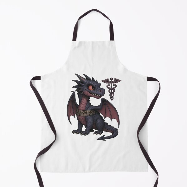Item preview, Medical sign with Knot the Dragon designed and sold by Knot & Claw.