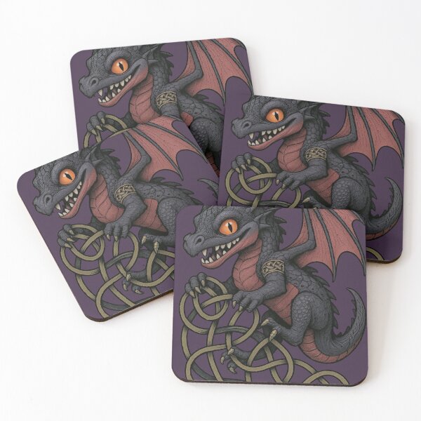 Item preview, Knot the Dragon tangled in a knot! designed and sold by Knot & Claw.