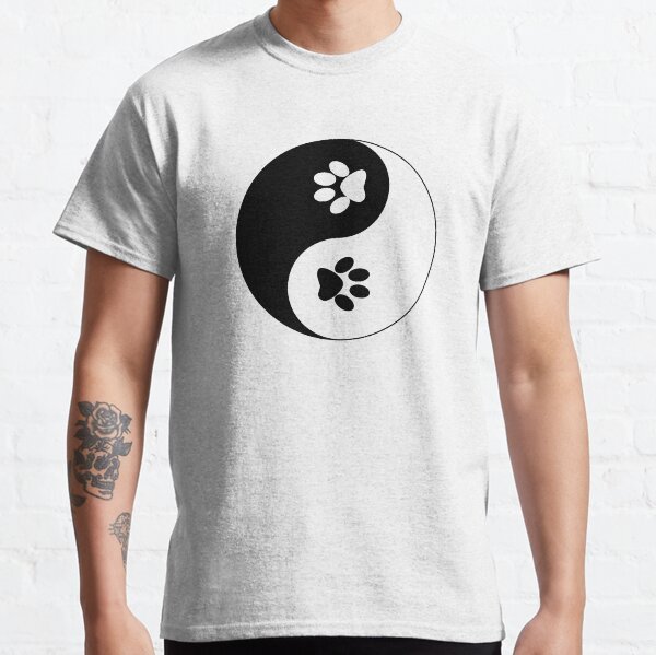 Aperçu de l'œuvre Yin and Yang: Paw prints Dog Cat créée et vendue par kailukask.