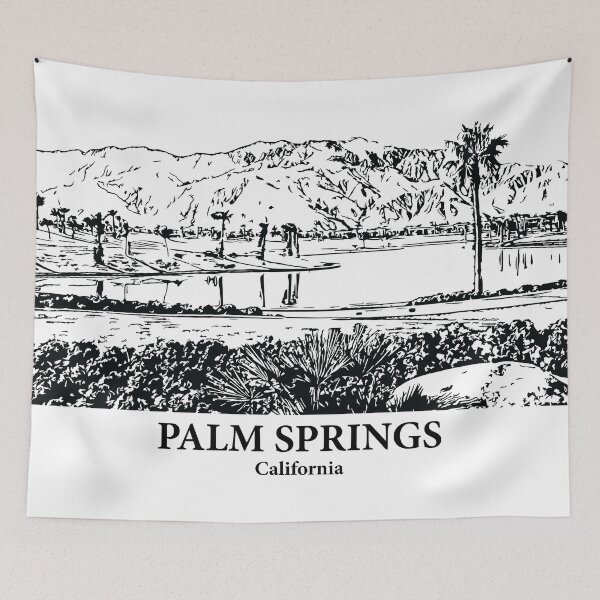 Item preview, Palm Springs - California designed and sold by Lakeric Cityscapes.