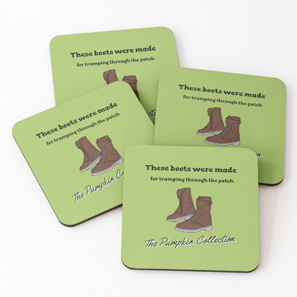 Item preview, These Boots Were Made for Tramping Through the Patch – The Pumpkin Collection designed and sold by Novel Works Studio.