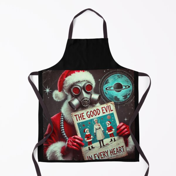 Item preview, Futuristic Santa Man Gas Mask Cosmic designed and sold by Voodoo Store Paranormal Collections.
