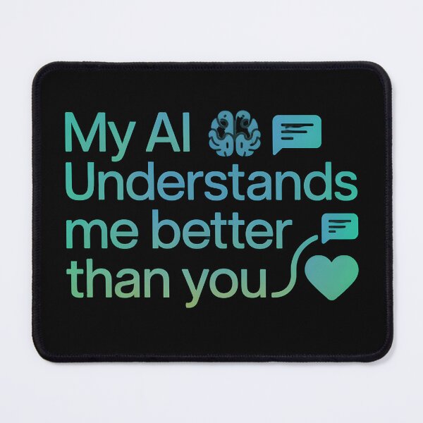 Item preview, My AI Understands Me Better Than You designed and sold by martindesignden.