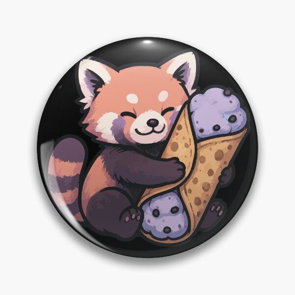 Item preview, Red Panda Cannoli designed and sold by TomFrontierArt.