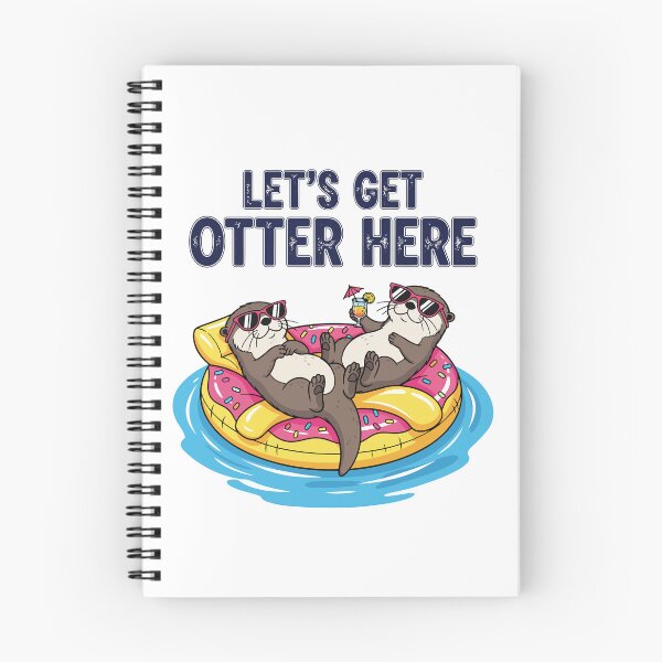 Item preview, Let’s Get Otter Here  designed and sold by Amir Faysal.