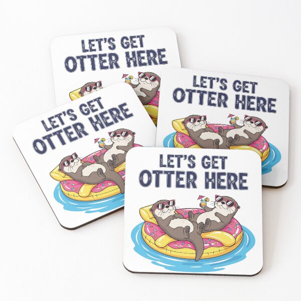 Item preview, Let’s Get Otter Here  designed and sold by Amir Faysal.