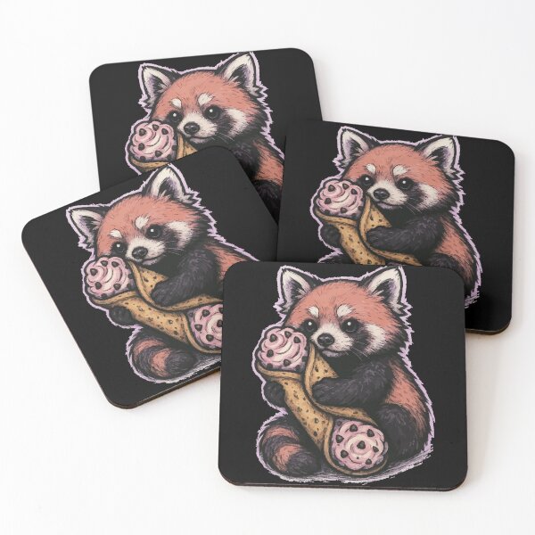 Item preview, Red Panda Cannoli Pastel Goth designed and sold by TomFrontierArt.