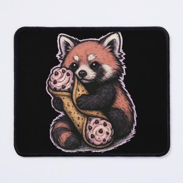Item preview, Red Panda Cannoli Pastel Goth designed and sold by TomFrontierArt.