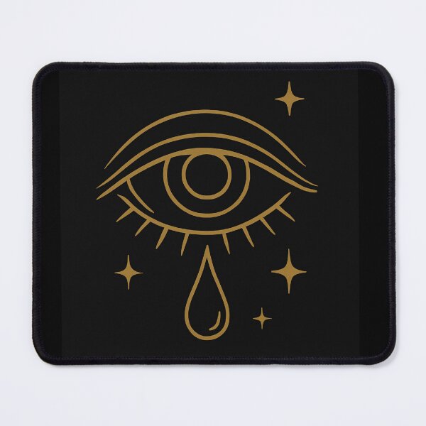 Item preview, Golden Tear — Minimalist Eye of Mystery designed and sold by Creative Design Studio.