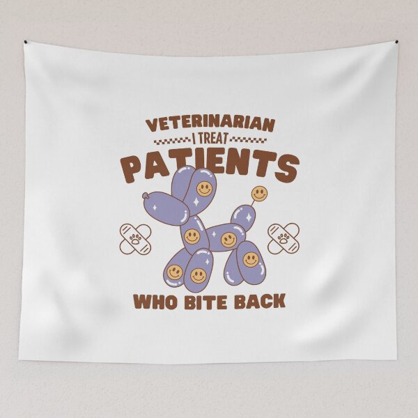Item preview, Veterinarian: I treat patients who bite back designed and sold by Peerless-Prime.