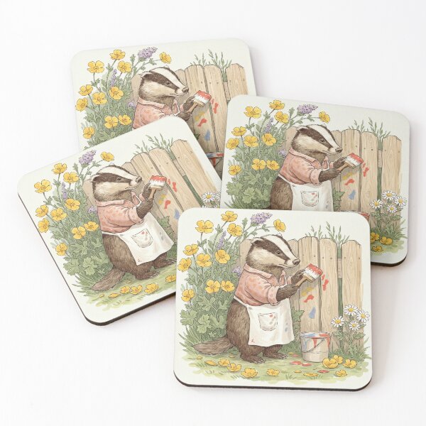 Item preview, The Painter Badger – Spring Fence Makeover designed and sold by Pasteltone.