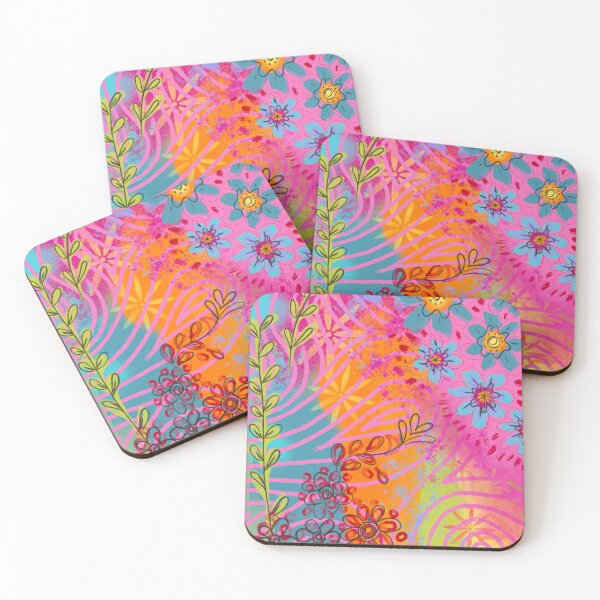 Item preview, Colorful Pink Pattern designed and sold by madebyceciliab.
