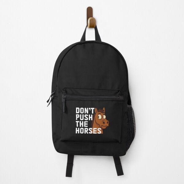 Item preview, Don't Push The Horses Funny Boxing Quotes designed and sold by alenaz.