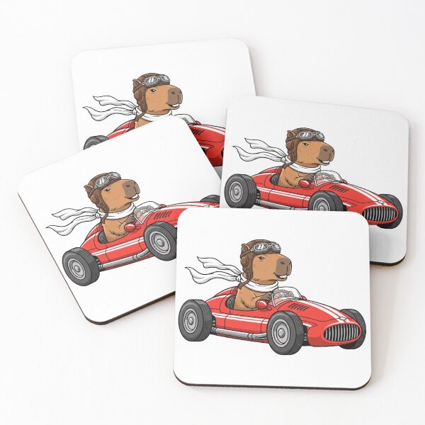Item preview, "Capyman driving the happiness" designed and sold by Tecno-Art-Land.
