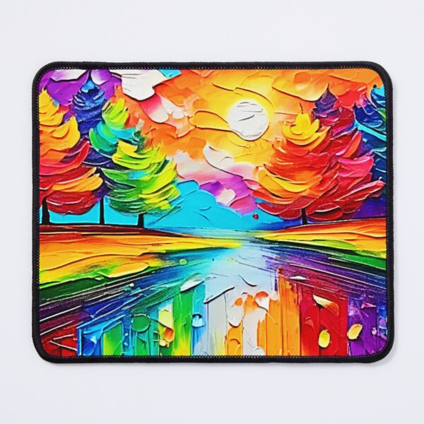 Item preview, Rainbow Forest Sunset Dreams designed and sold by Health And Fitness Posts e-Store.