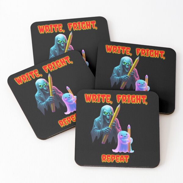 Item preview, Write, Fright, Repeat designed and sold by yoyola999.