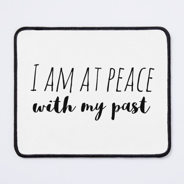 Item preview, I Am at Peace with My Past – Affirmation – Healing Typography Design designed and sold by Camila  Ardila.