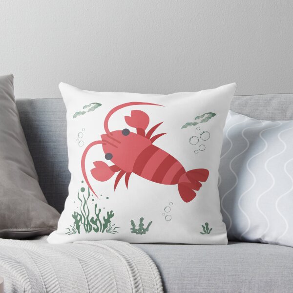 Item preview, Red crayfish in an aquatic environment designed and sold by LaUnArt.
