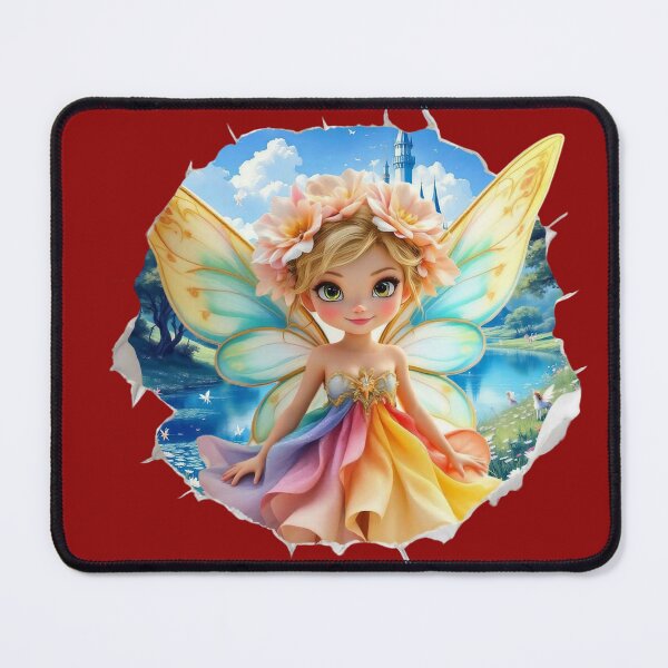 Item preview, Enchanting Rainbow Fairy 3D Rip Effect Design designed and sold by TheGaliyaStudio.