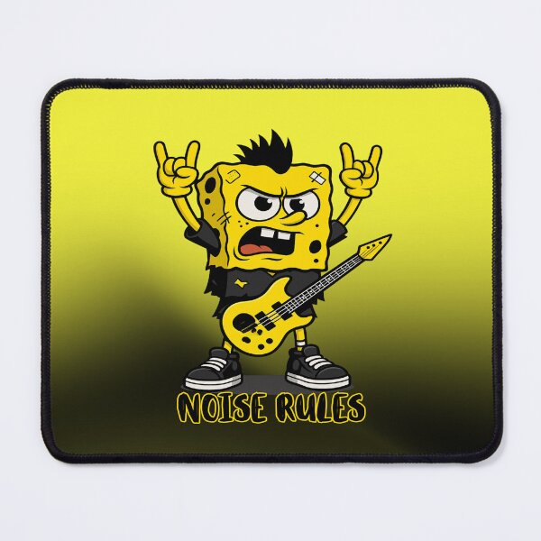 Item preview, Noise Rules | Graphic Crewneck SpongeBob Squarepants designed and sold by skkyfaithArtz.