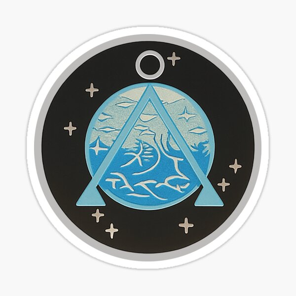 Stargate Earth Sticker