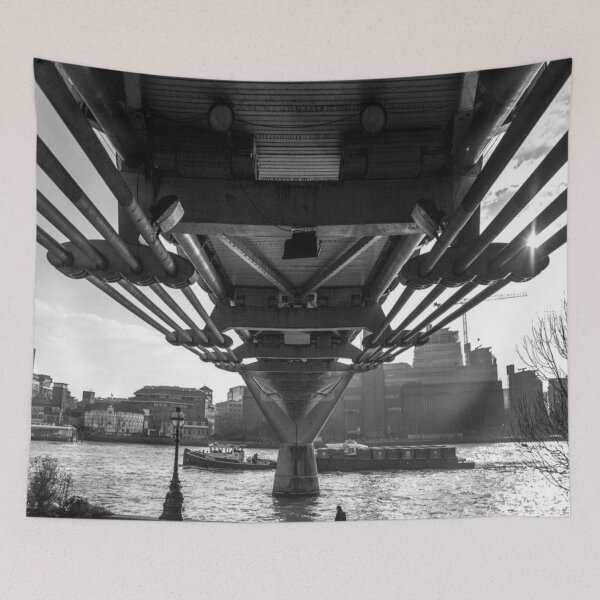Item preview, Under the Metal Belly of a Bridge designed and sold by NatStock.