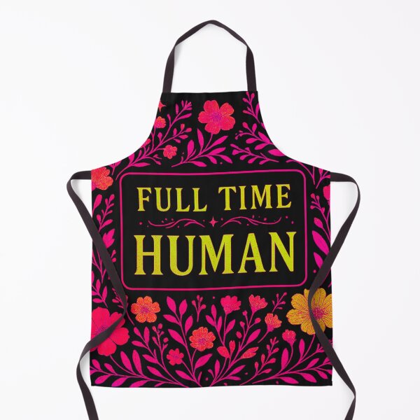 Item preview, Full Time Human in pinks designed and sold by BreakupCentral.