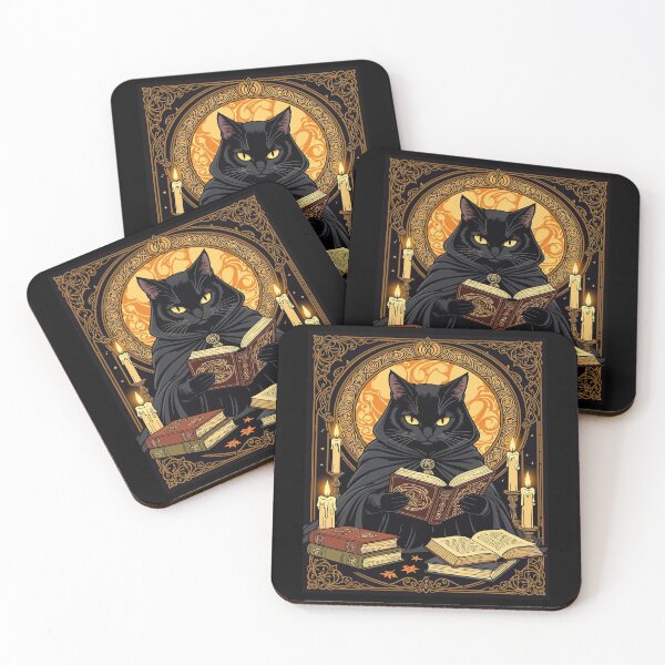 Item preview, Halloween In Hardback A Cat Reading Books designed and sold by taiche.