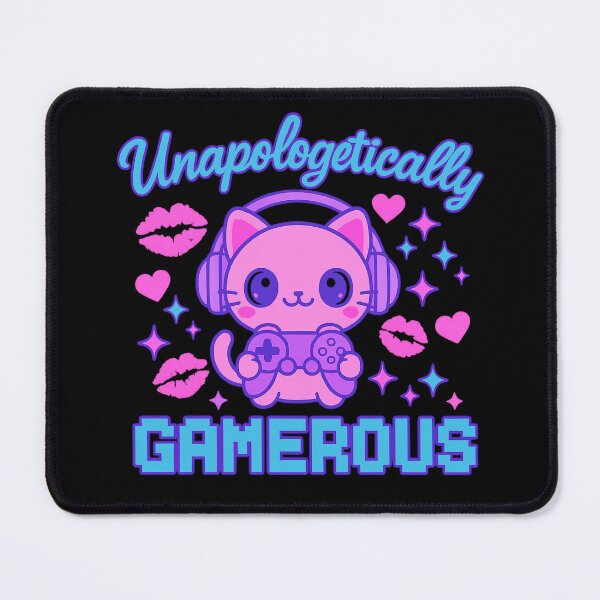 Item preview, Unapologetically Gamerous – Cute Gamer Cat Girl Aesthetic designed and sold by Threadfellas702.