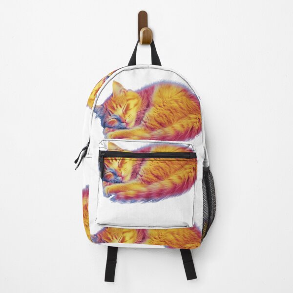 Item preview, Colorful Thermal Style Cat Art designed and sold by olenapetol.