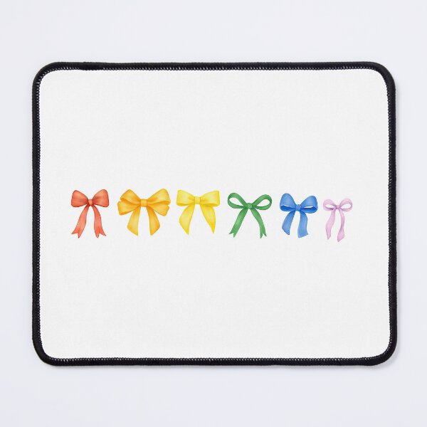 Item preview, Colorful Satin Ribbon Bows in Rainbow Order designed and sold by ArtfulWeave.