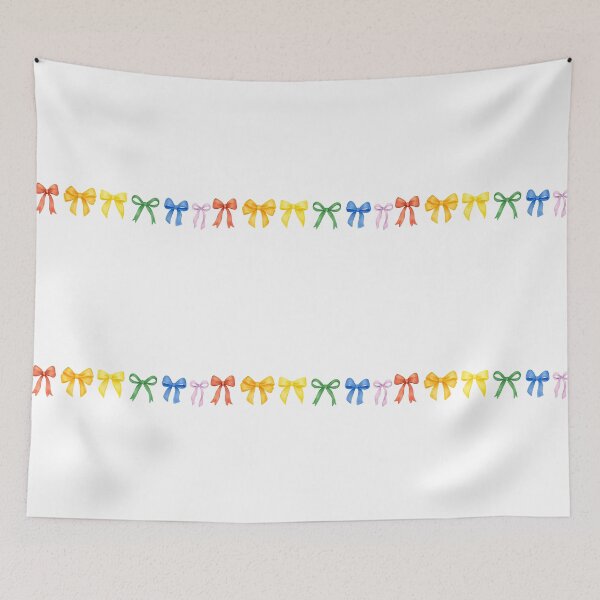 Item preview, Colorful Satin Ribbon Bows in Rainbow Order designed and sold by ArtfulWeave.