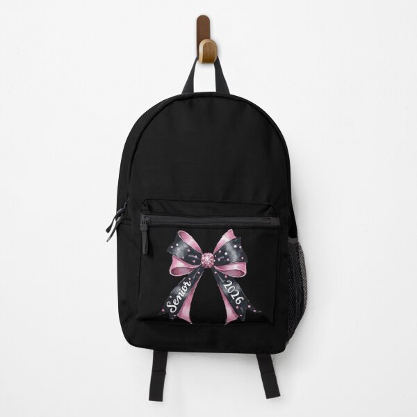 Item preview, Senior Class of 2026 - Pink & Black Coquette Bow designed and sold by FaeryNuff.