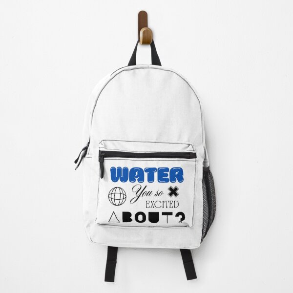 Item preview, Sarcastic Wordplay – Water You So Excited About? Funny Splashy Phrase designed and sold by DesignDazzles.