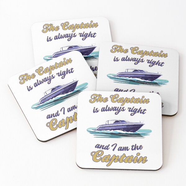 Item preview, Captain is always right funny saying boat designed and sold by MaximWundersee.