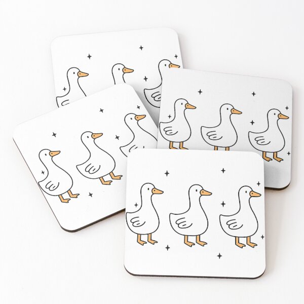 Artikelvorschau, Niedliches Trio von Cartoon-Enten-Design entworfen und verkauft von ArtfulWeave.