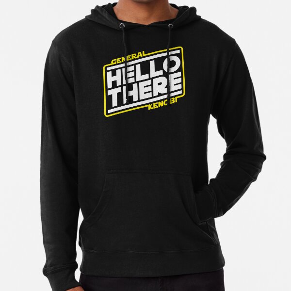 Hello There Lightweight Hoodie