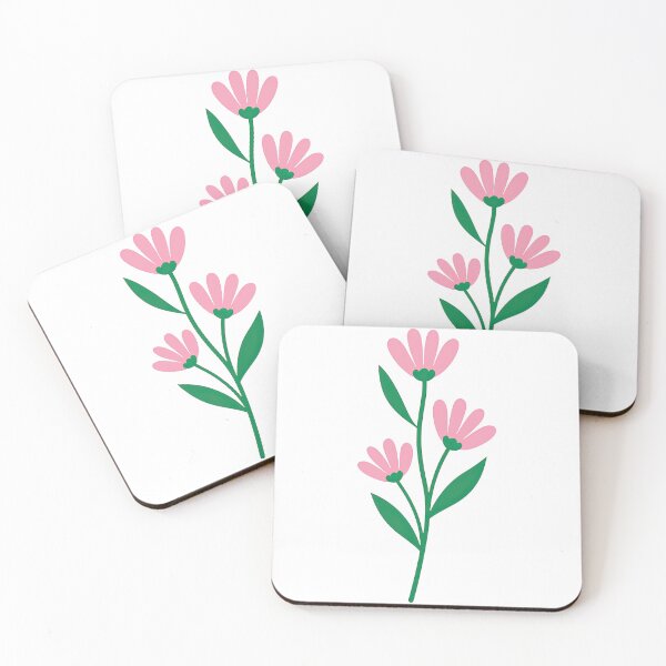 Item preview, Simple Pink Wildflower Botanical Illustration designed and sold by ArtfulWeave.