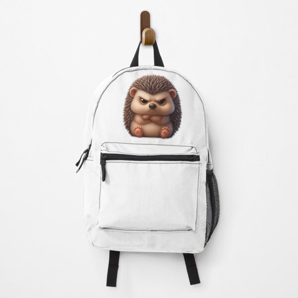 Item preview, Angry Cute Hedgehog – 3D Ultra-Realistic Glossy Style designed and sold by NeonCore.