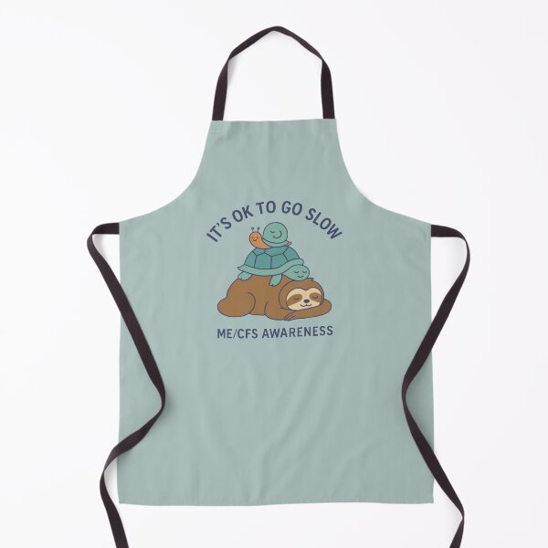 Item preview, IT’S OK TO GO SLOW - ME/CFS AWARENESS - Sloth, Turtle, Snail designed and sold by Darling DeDe.