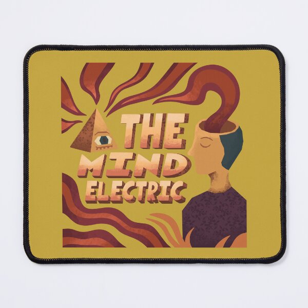 Item preview, The Mind Electric - Surreal Psychedelic Head Art designed and sold by frazier-made.