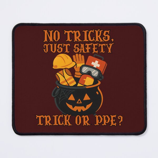 Item preview, No Tricks, Just Safety – Halloween PPE Graphic for Safety Workers designed and sold by PeteLawliiet.