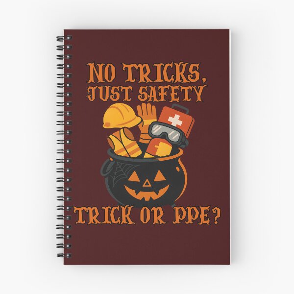 Item preview, No Tricks, Just Safety – Halloween PPE Graphic for Safety Workers designed and sold by PeteLawliiet.