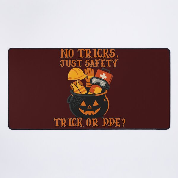Item preview, No Tricks, Just Safety – Halloween PPE Graphic for Safety Workers designed and sold by PeteLawliiet.