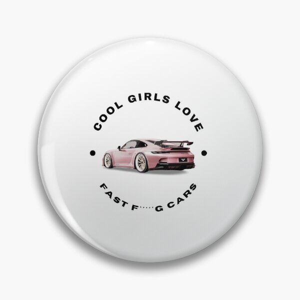Item preview, cool girls love fast f*****g cars designed and sold by ClickToStick.
