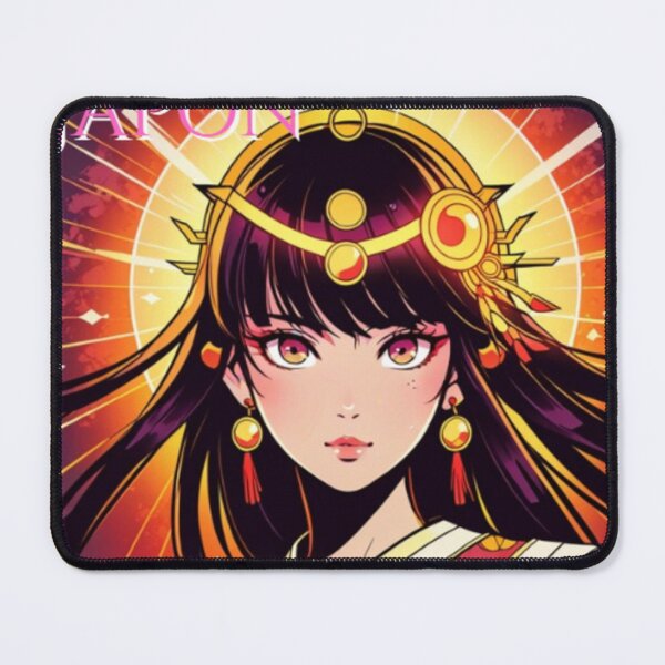 Item preview, BENTEN – GODDESS OF MUSIC AND WISDOM anime poster RETRO designed and sold by BespokeBrushes.